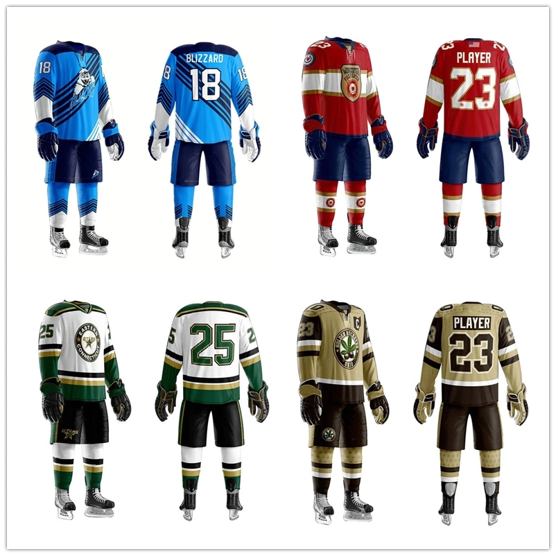 Men Clothing Sublimation Hockey Training Wear Custom Hockey Uniform