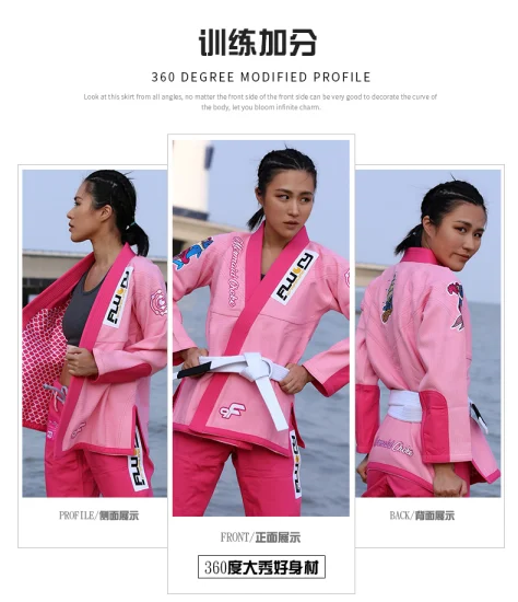 Uniforme brésilien de Judo de Jiu Jitsu d'arts martiaux d'usine Bjj Gi Kimono Judo