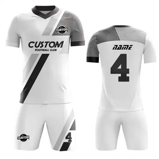 Uniforme de football de sublimation de vêtements de sport OEM de maillot de football personnalisé de vente chaude