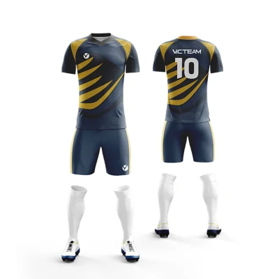 Uniforme de pratique de football de mode en polyester pour l'équipe