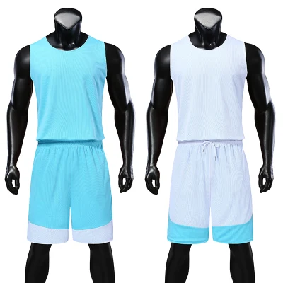 Maillots de basket-ball réversibles par sublimation, uniformes de basket-ball réversibles de conceptions uniques