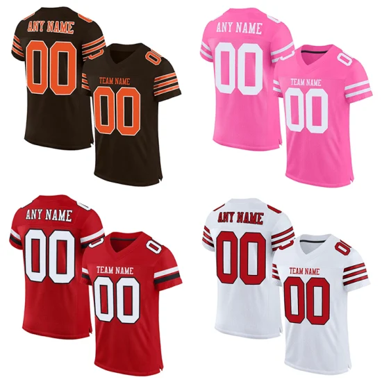 Vêtements de Football américain personnalisés, conception par Sublimation, uniformes de Football américain pour jeunes, ensembles d'équipe